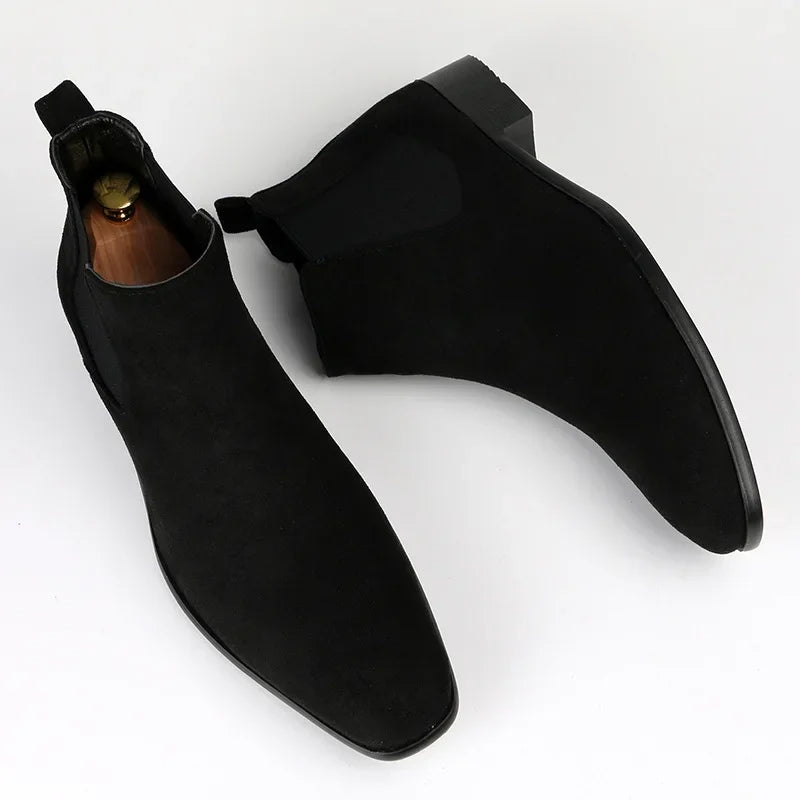 Max | Elegante suède herenlaarzen