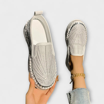 Sable – Mit Kristallsteinen verzierte Schuhe