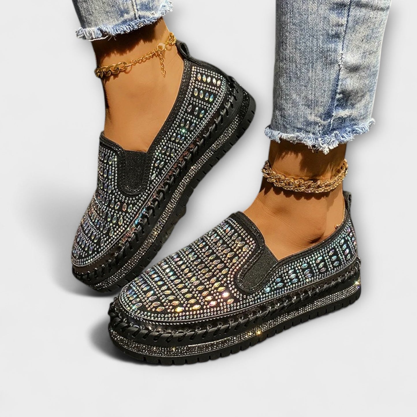 Thalia – Bequeme Plateauloafer mit runder Spitze