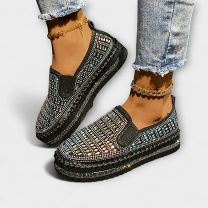 Thalia – Bequeme Plateauloafer mit runder Spitze