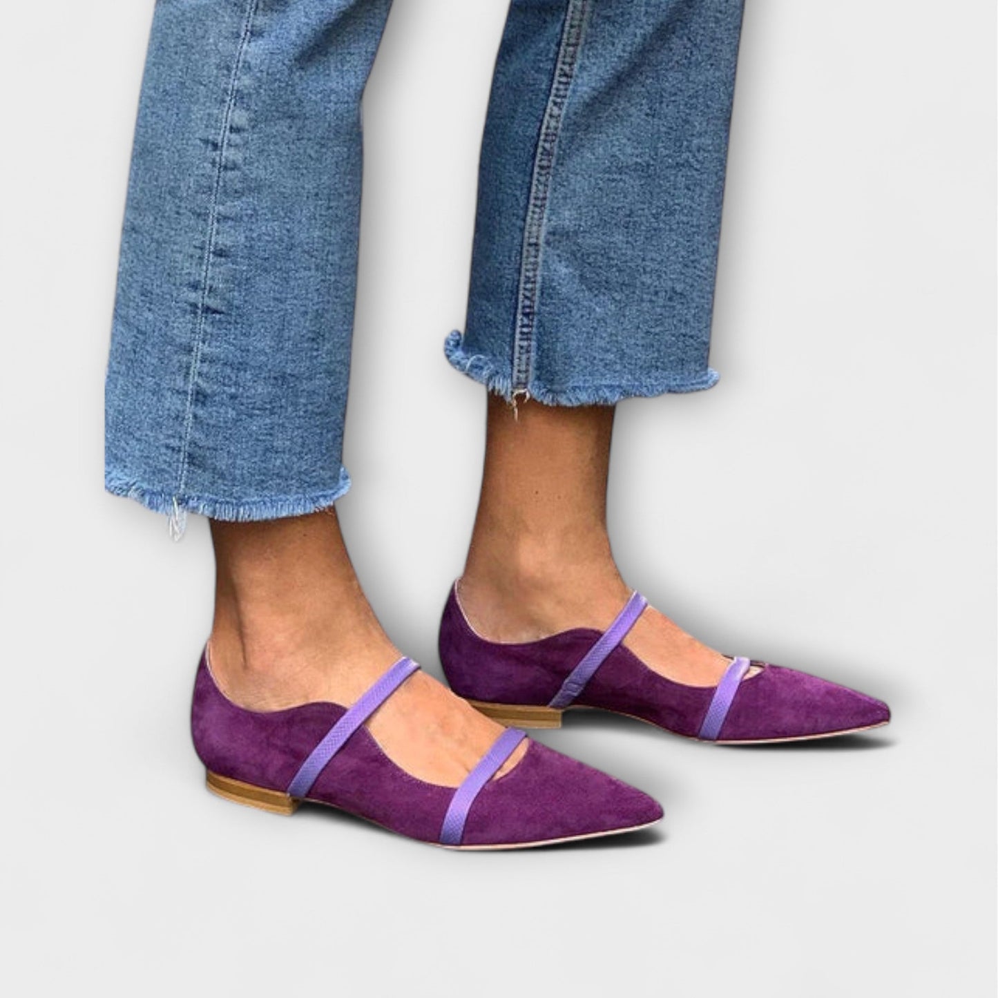 Waverly – Bunte Ballerinas mit spitzer Spitze