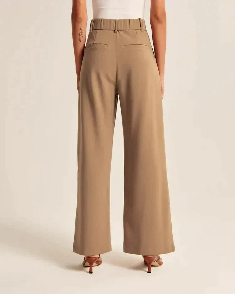 Monelle™ | Elegante Weite Stoffhose