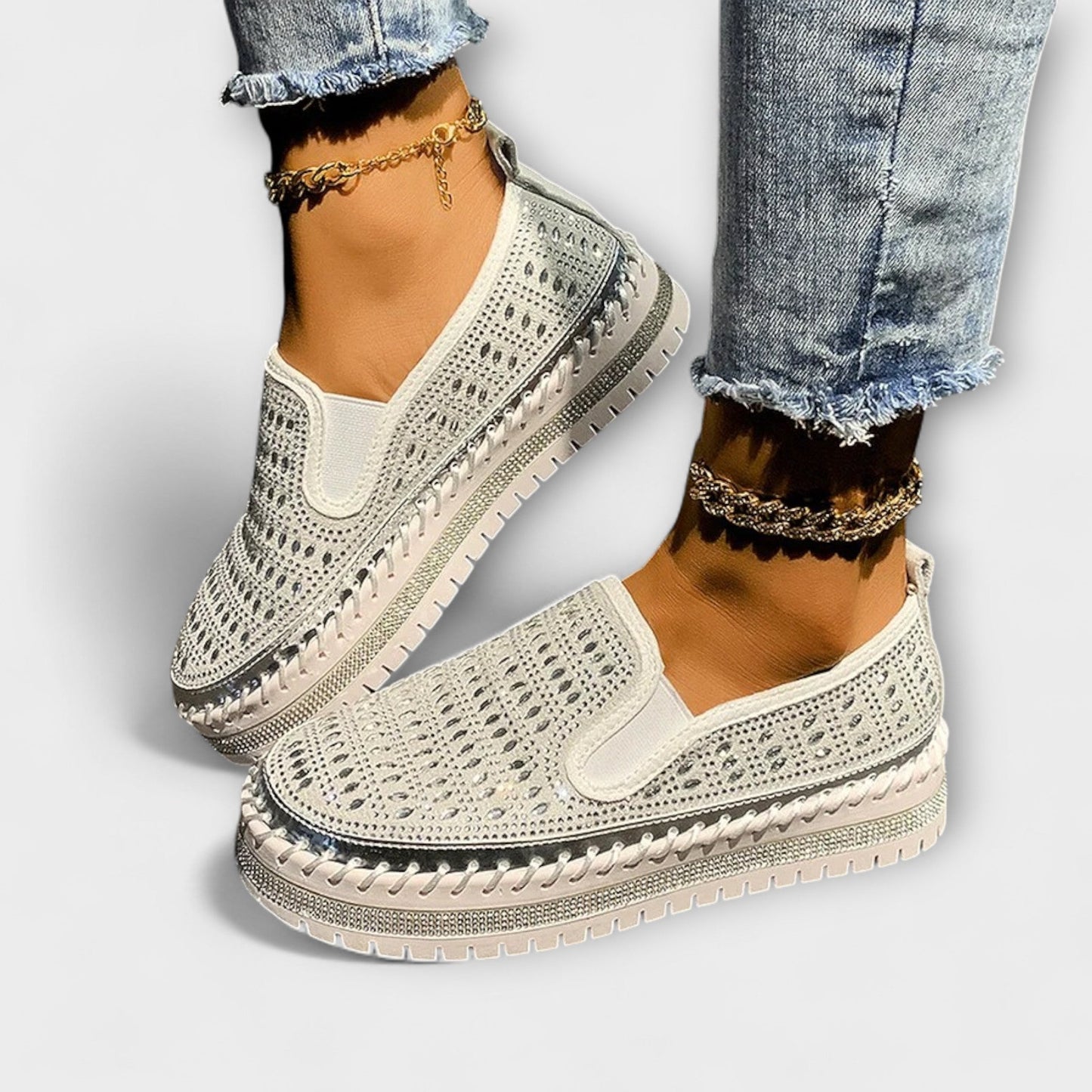Thalia – Bequeme Plateauloafer mit runder Spitze