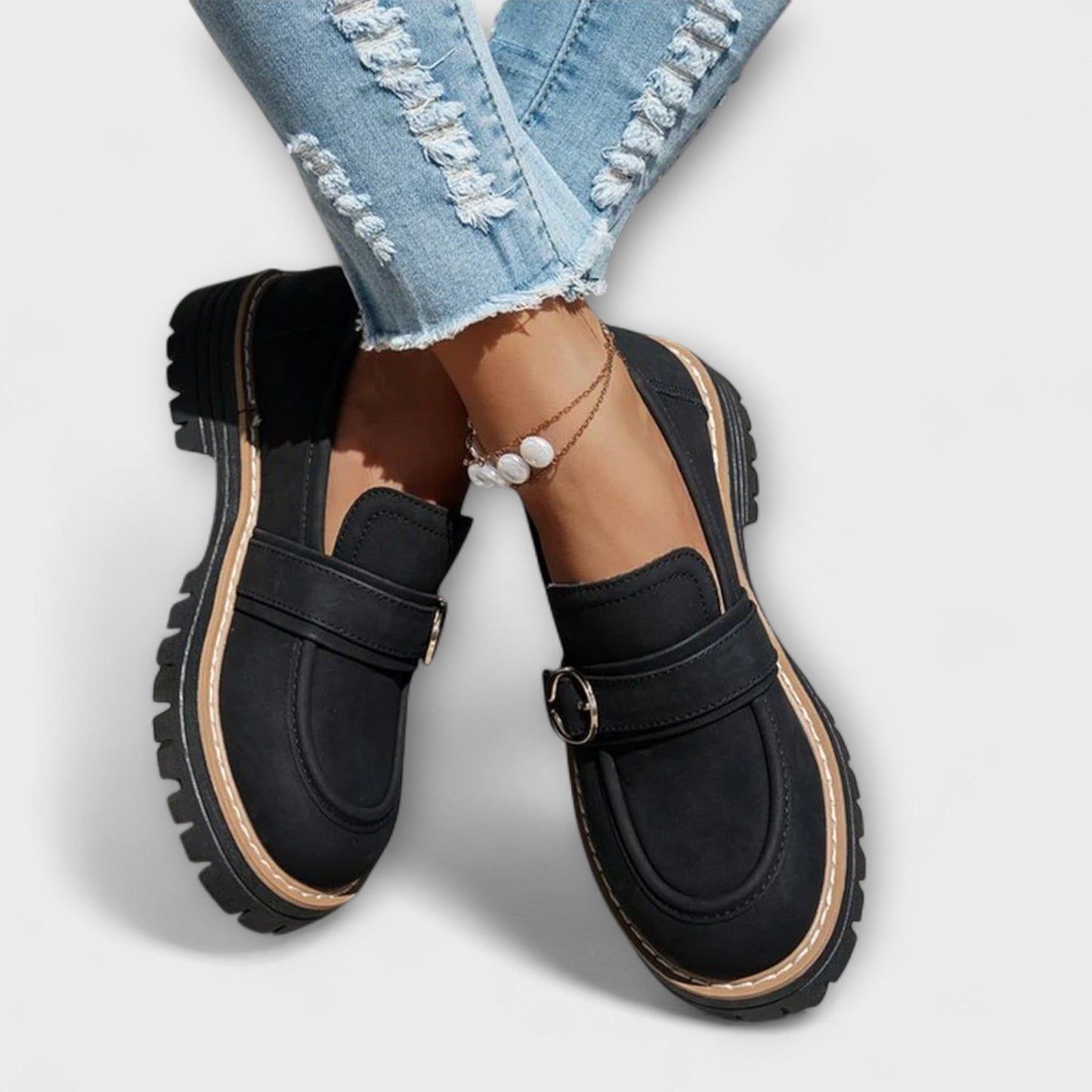 Şair – Comfortabele pantoffels met ronde neus