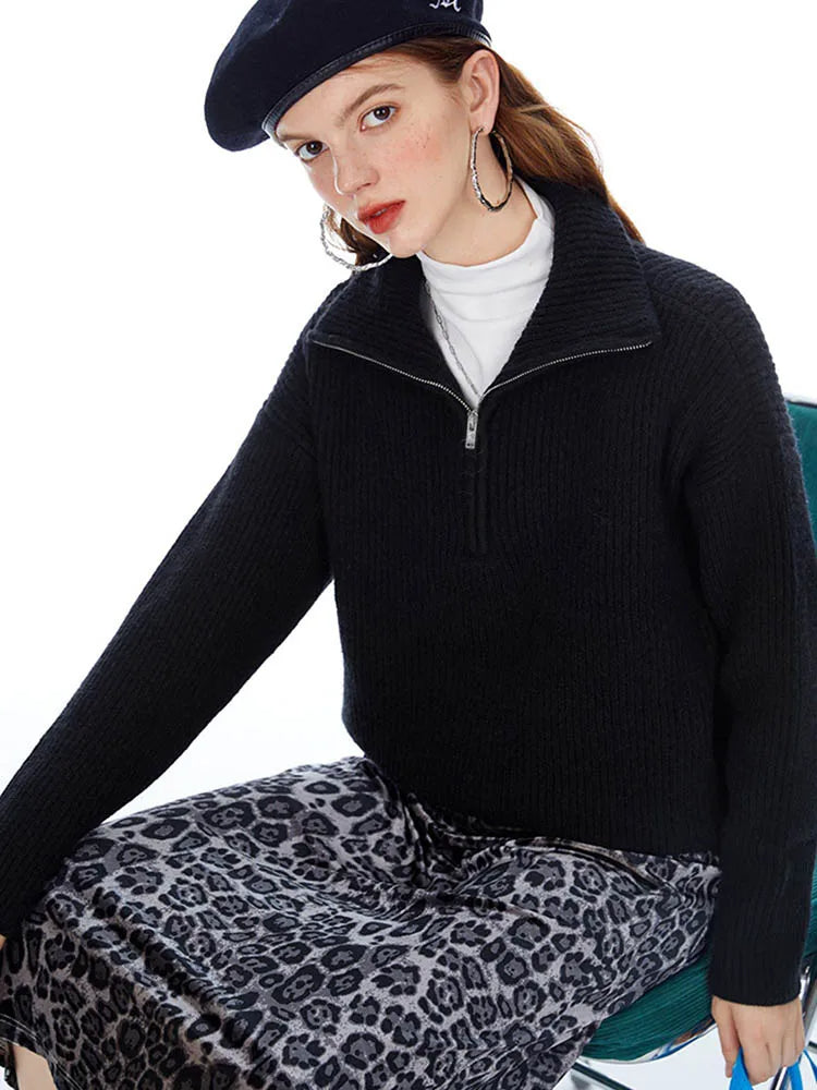ELODIE™ – Bequemer Halbzippullover