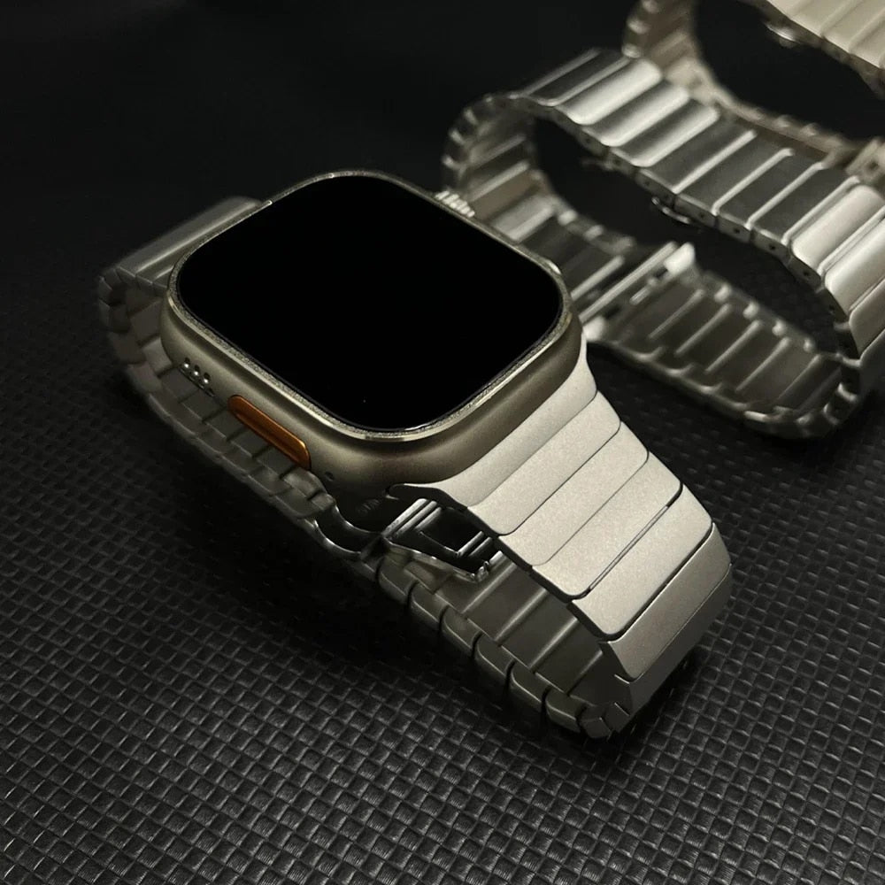Roestvrijstalen schakelband voor Apple Watch