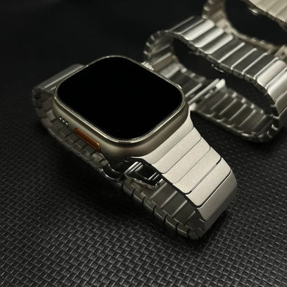 Roestvrijstalen schakelband voor Apple Watch