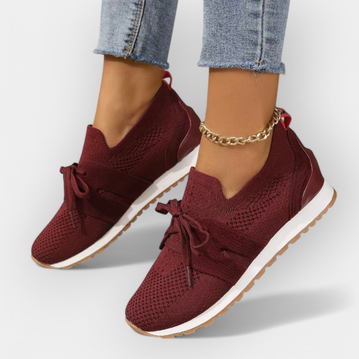 Schuhe aus atmungsaktivem Material