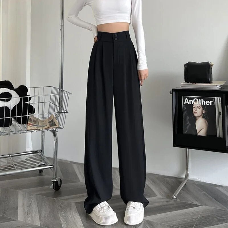 Erina Trousers met Hoge Taille