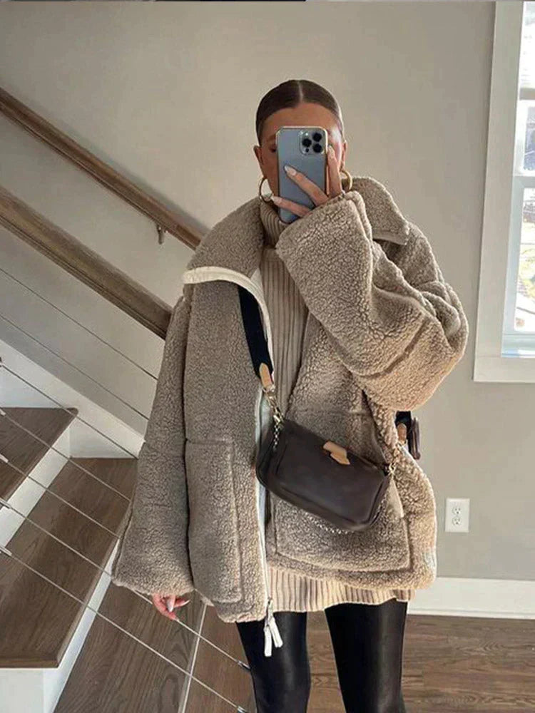 IDUNA Ingevoerde fleecejas