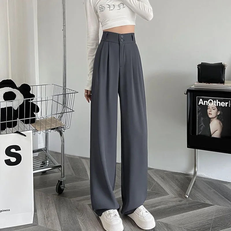 Erina Trousers met Hoge Taille