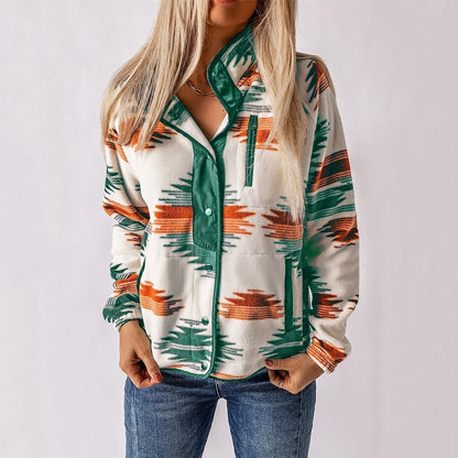 Vera | Legere Jacke mit Knöpfen