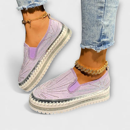 Sable – Mit Kristallsteinen verzierte Schuhe
