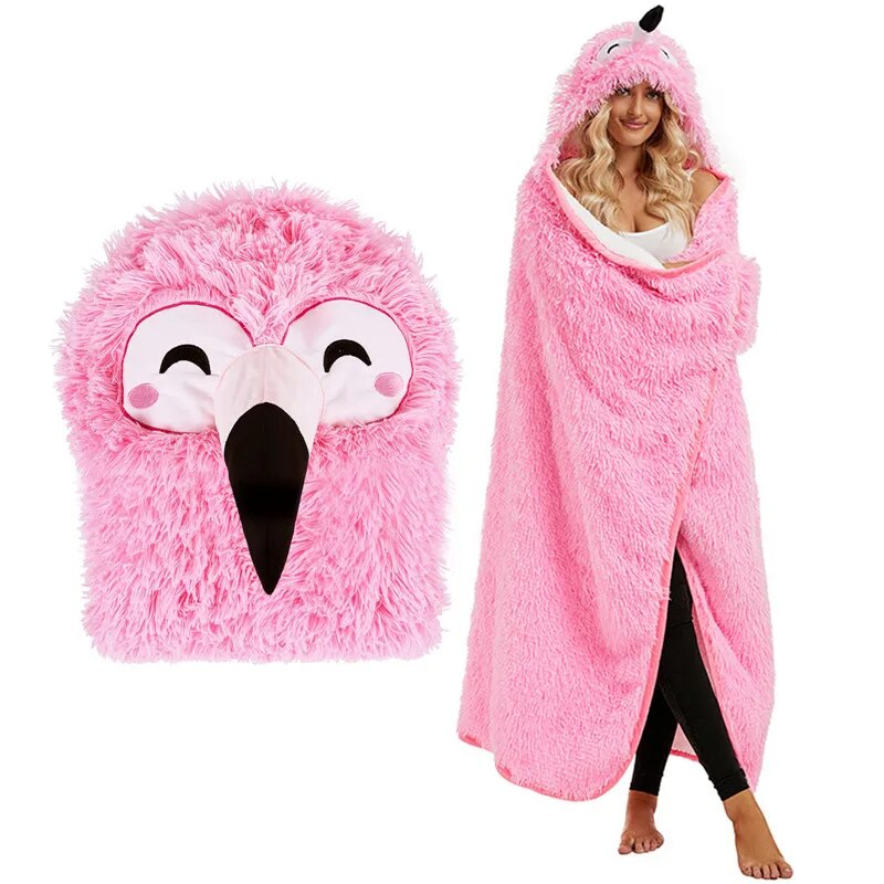 SnuggleBuddy Sherpa Hoodiedeken