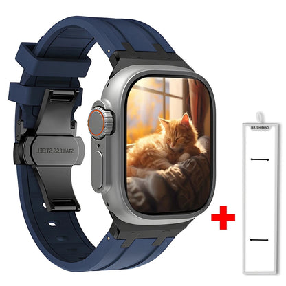 TitaniumTouch siliconen Apple Watch-bandje