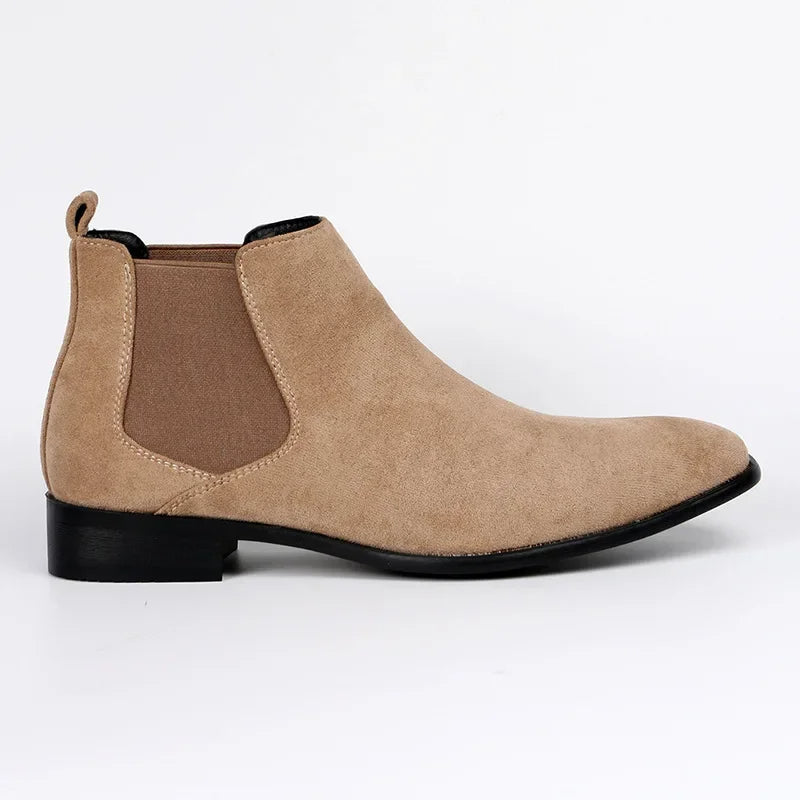 Max | Elegante suède herenlaarzen