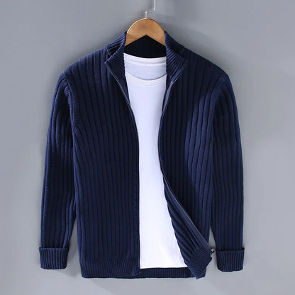 Massimo | Herren-Cardigan aus luxuriöser Baumwolle