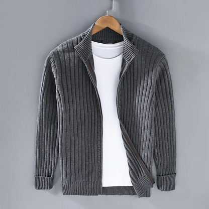 Massimo | Herren-Cardigan aus luxuriöser Baumwolle