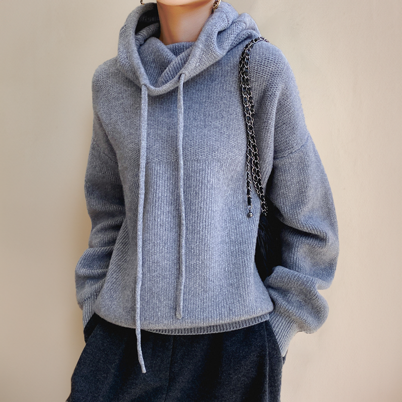 Luna-Merinowoll-Rollkragenpullover