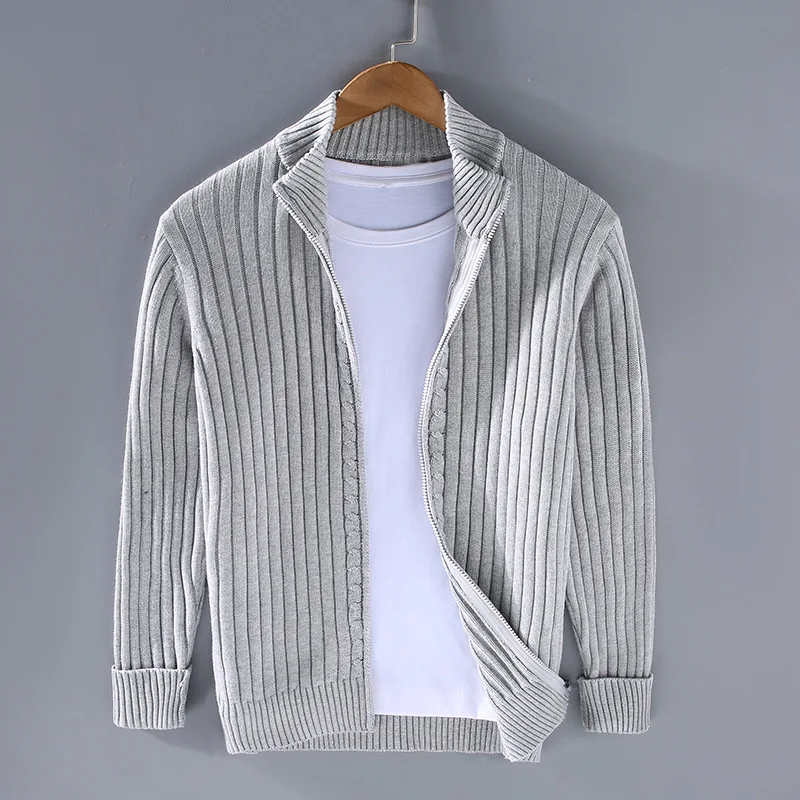 Massimo | Herren-Cardigan aus luxuriöser Baumwolle