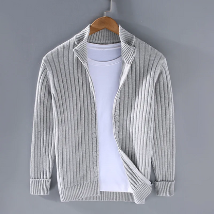 Massimo | Herren-Cardigan aus luxuriöser Baumwolle