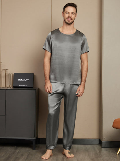 Pyjama Classique pour Homme en Soie Pure