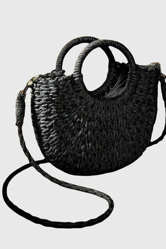 Sommer-Schultertasche – Schwarz
