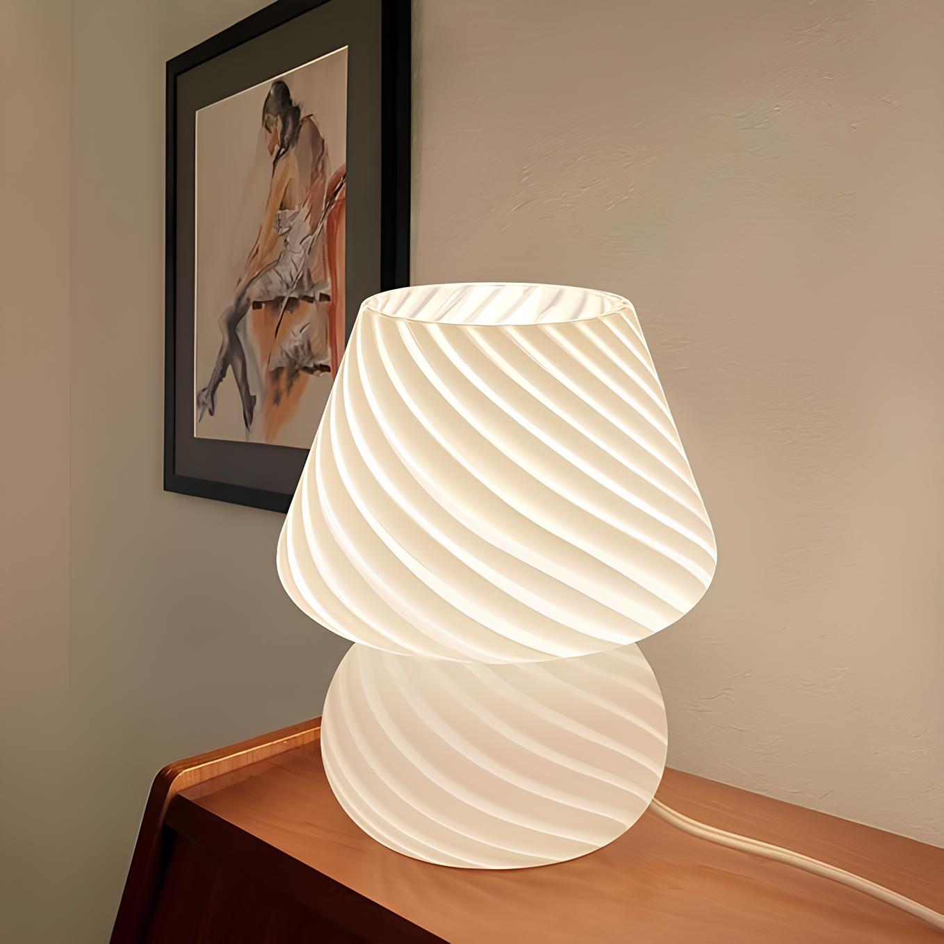 Verra™ Handgeblazen glazen lamp