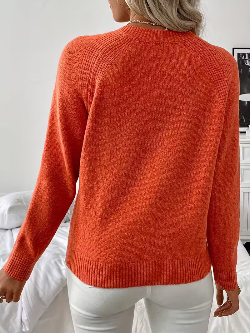 Hilarina – Strickpullover mit langen Ärmeln