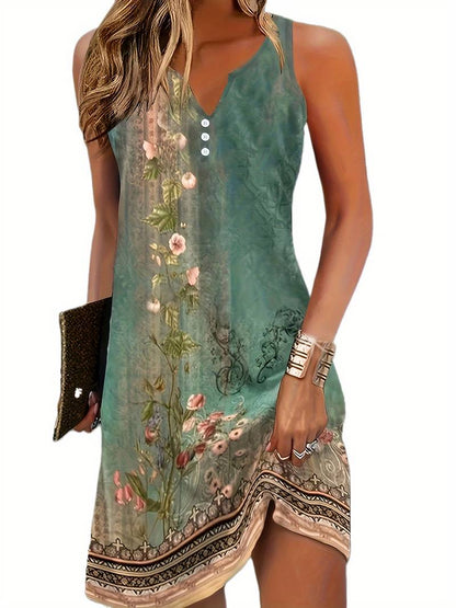 Liviane - Comfortabele Mouwloze Mini Jurk voor Dames