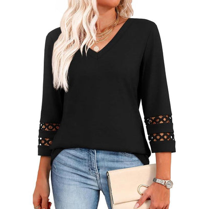 Senna™ –  Chic Casual V-Neck Summer Top