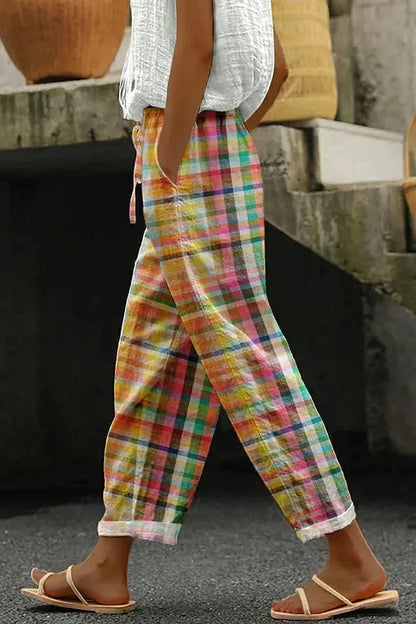 Clara – Streetwear-broek met textuur