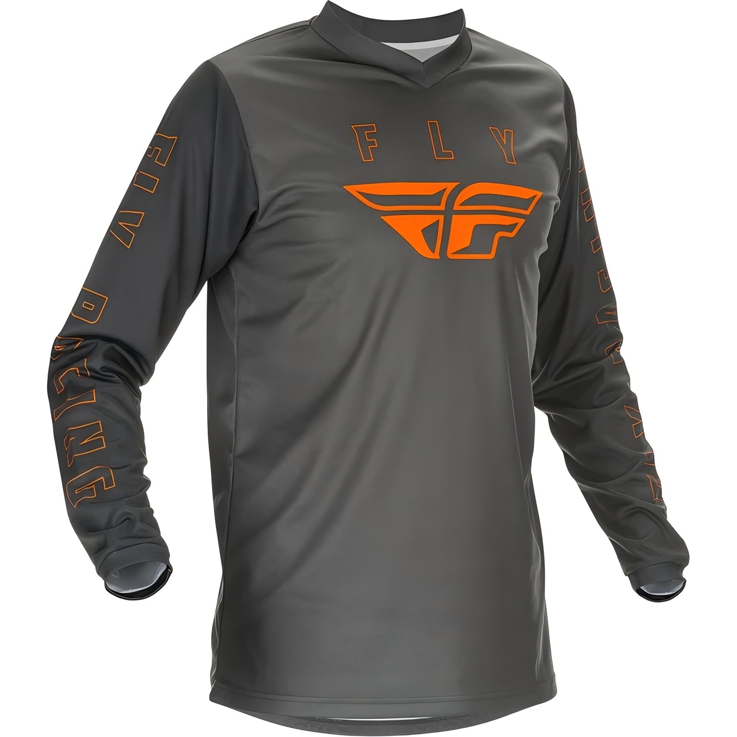FLY RACING Herren Langarm V-Neck T-Shirt