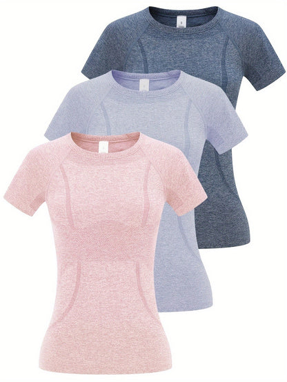 Dames sportshirts (set van 3)