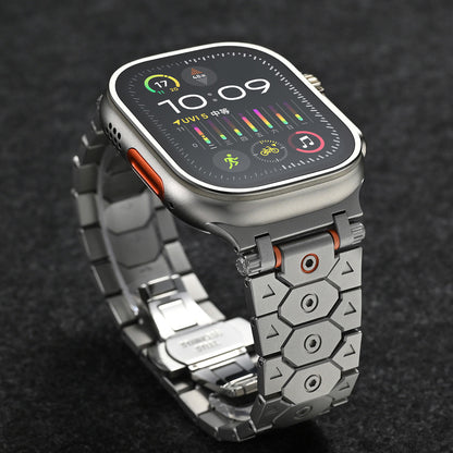 Imperiale roestvrijstalen Apple Watch-band