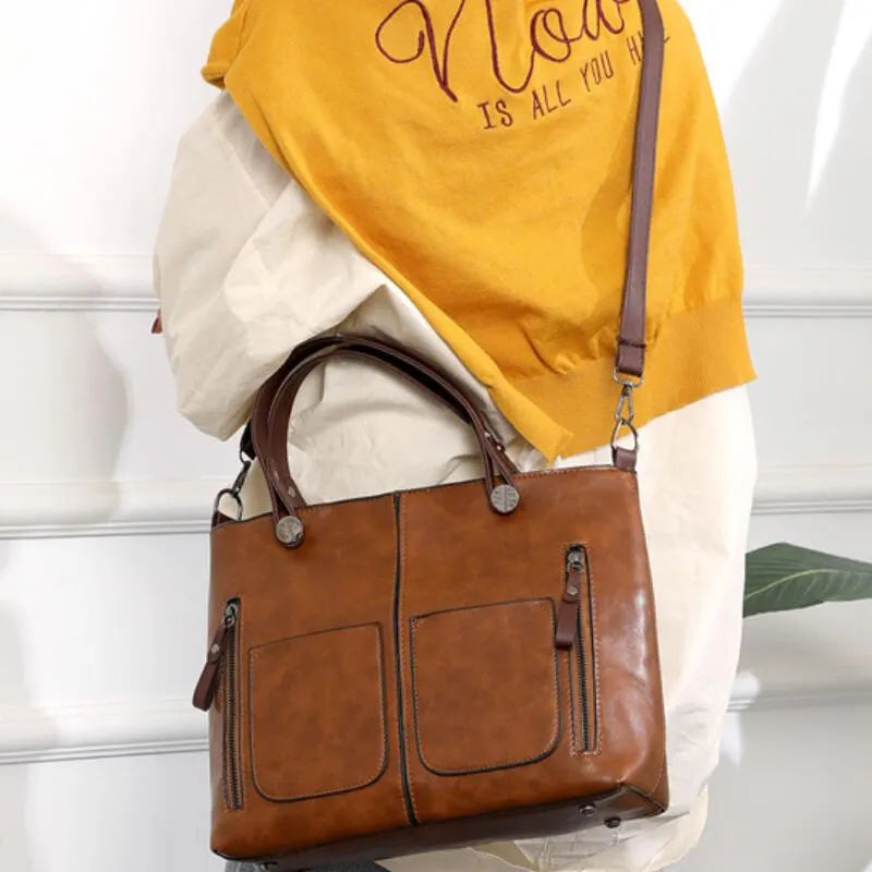 Terana - Sac à bandoulière en cuir