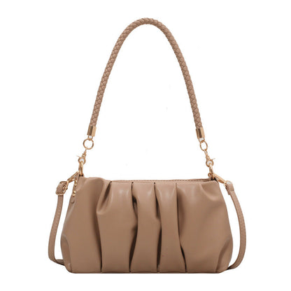 Sac à bandoulière souple avec plis - Evelina