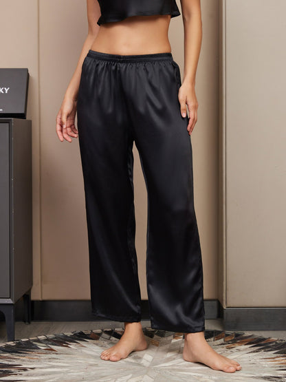 Pantalons De Nuit Pour Femmes Pure Soie Classique