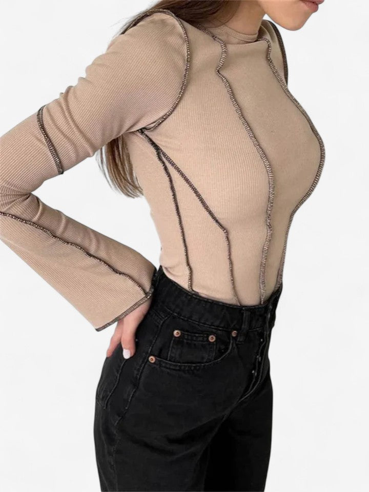 Imona™ | Comfortabel shirt met lange mouwen