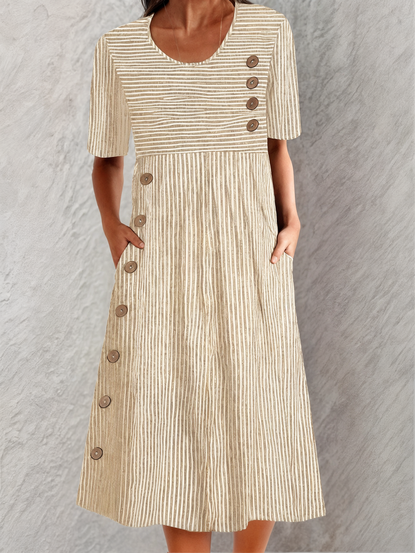 Sofia™ | Gestreiftes Sommerkleid