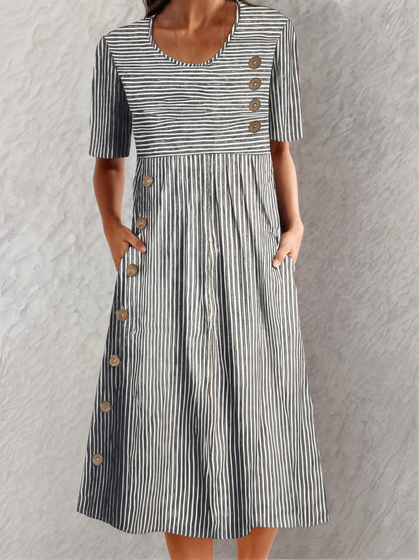 Sofia™ | Gestreiftes Sommerkleid