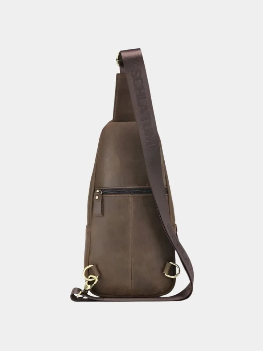 Essentiële Lederen Tas - Kruis & Kroon