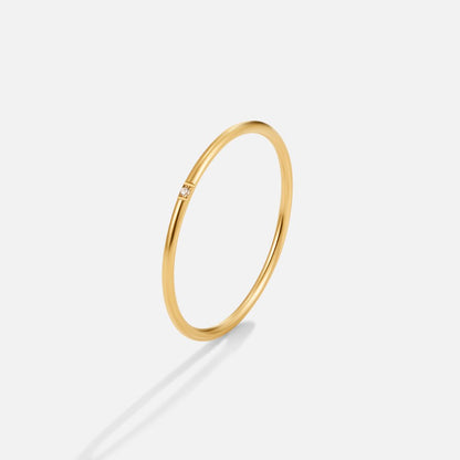 Bague Eula en or et cristal