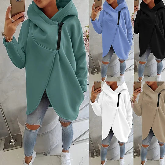 Tahlia - Stijlvolle casual capuchonjas