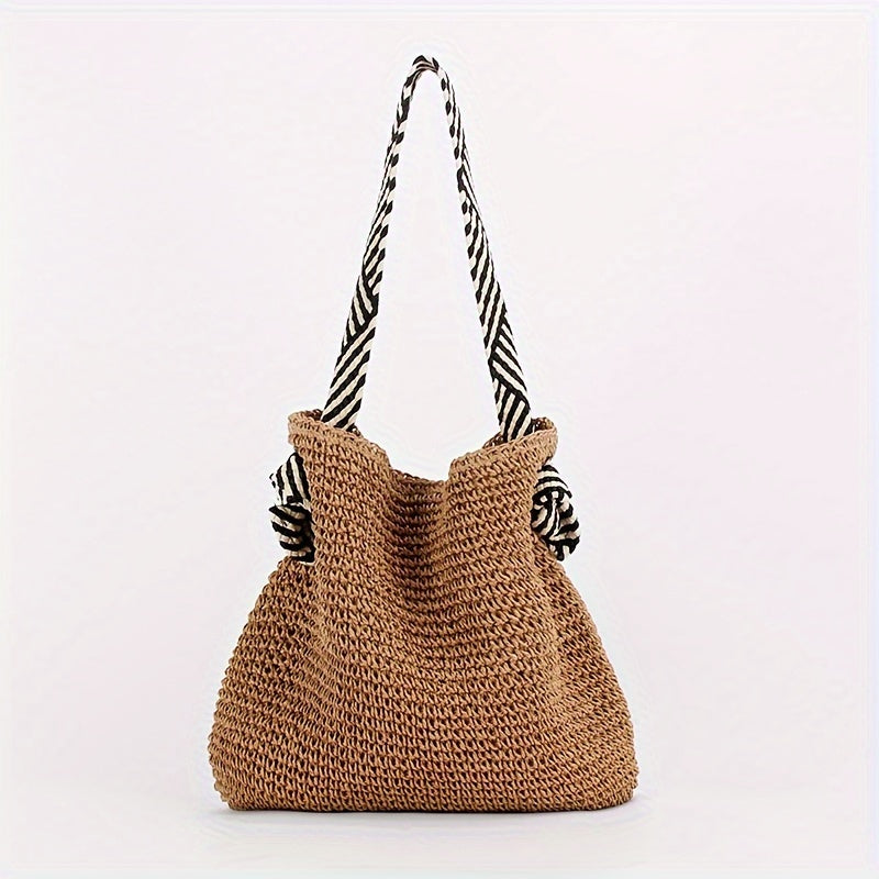 Elvira™ – Handgewebte Boho-Chic Tragetasche