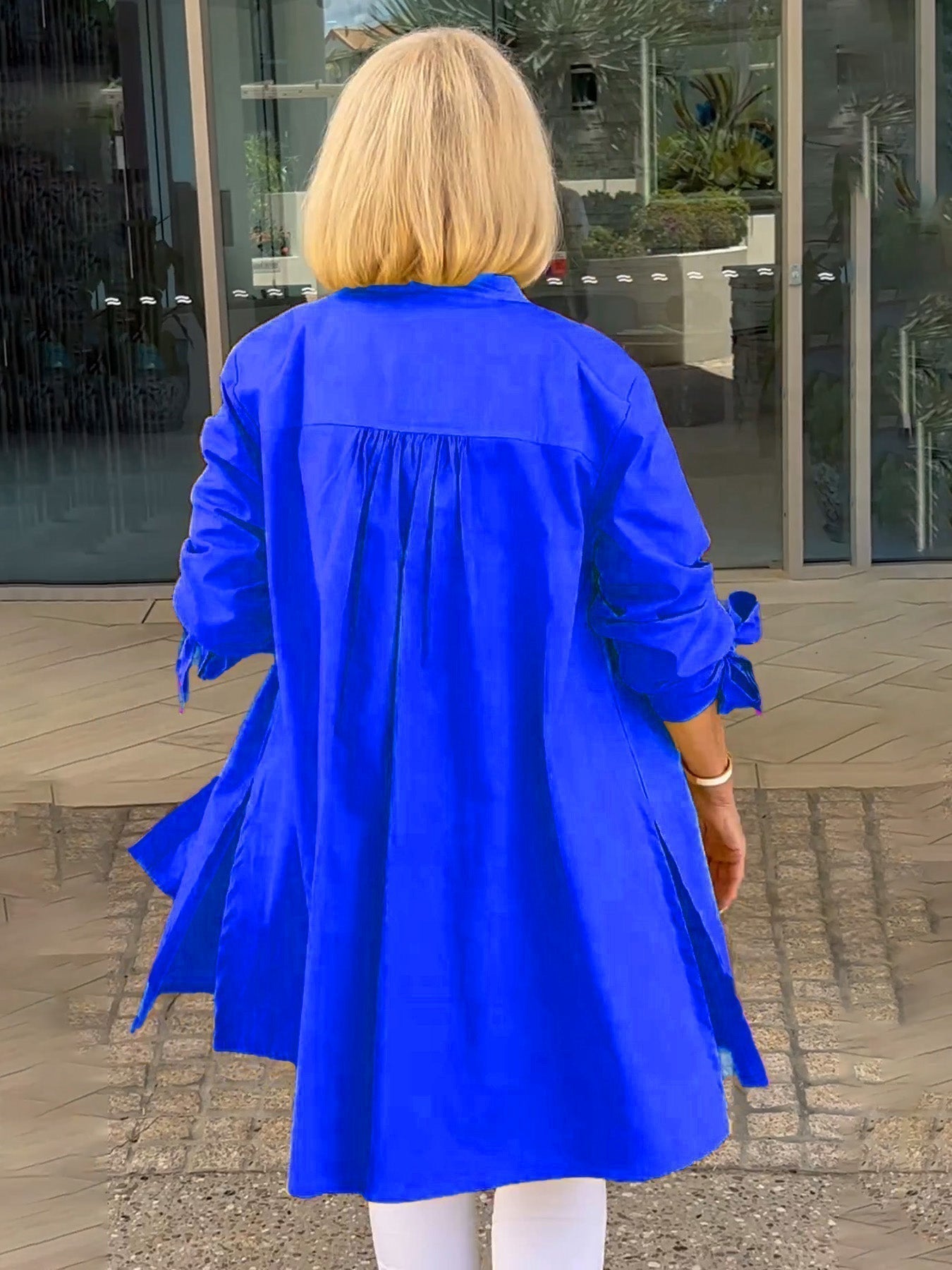 Lucia™ - Tuniek-shirt met knoopsluiting