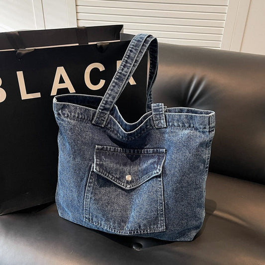 Denim handtas voor dames in een casual stijl - Marta