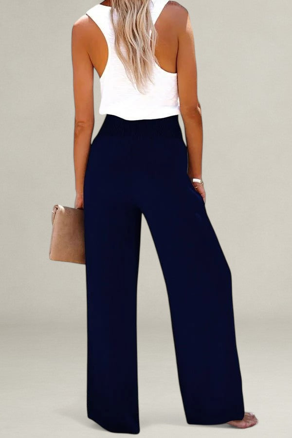 Monelle™ | Loose-Fit Broek Met Hoge Taille