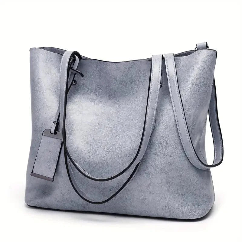 Elegante en veelzijdige leren handtas