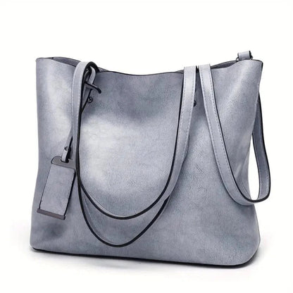 Elegante en veelzijdige leren handtas